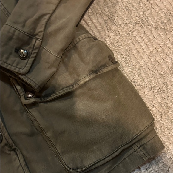 Free People Olive  Utility Jacket - Picture 7 of 9